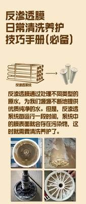 反渗透膜日常清洗养护技巧手册（高泽环保）